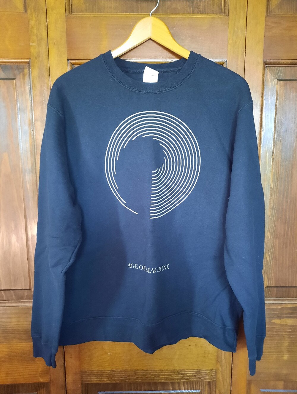 Greta Van Fleet Age Of Machine Black Crewneck Sweatshirt Unisex 2021 Size Large